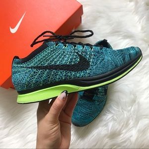 flyknit racer 'blue lagoon'